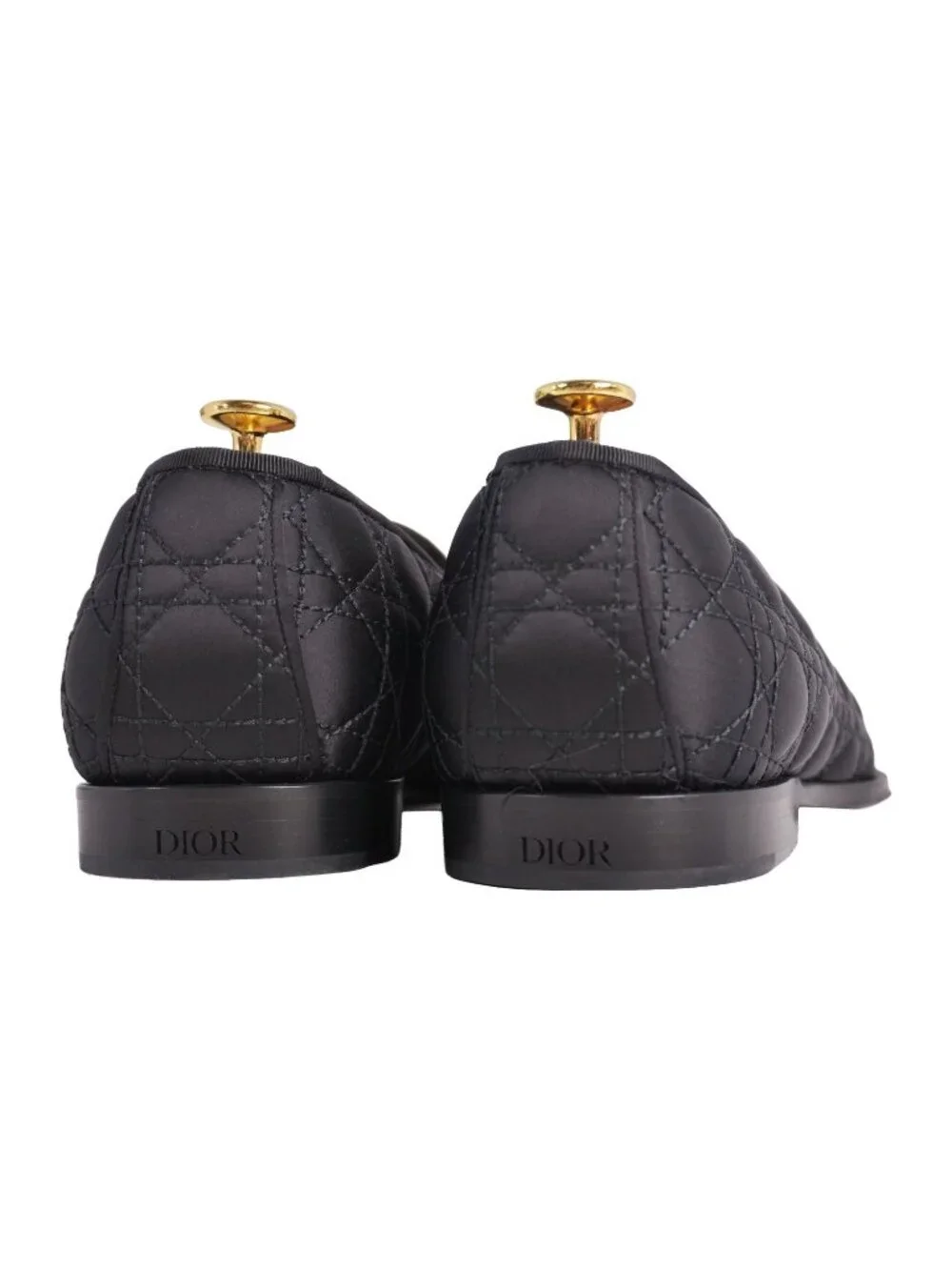 Dior Loafers Slip on Cannage Business Shoes
